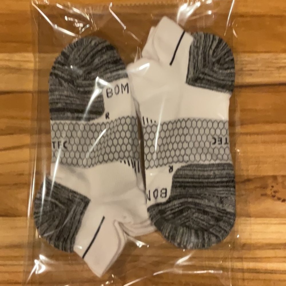 BOMBAS - Women's Run Ankle Socks, Medium, 2 Pair